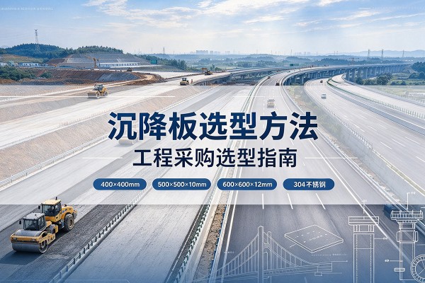 永嘉沉降板选择方法