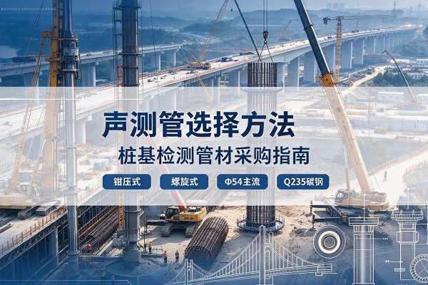 永嘉声测管选型标准