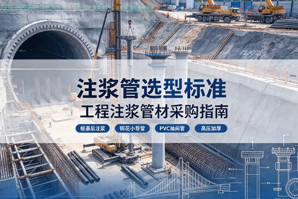 永嘉注浆管选型标准
