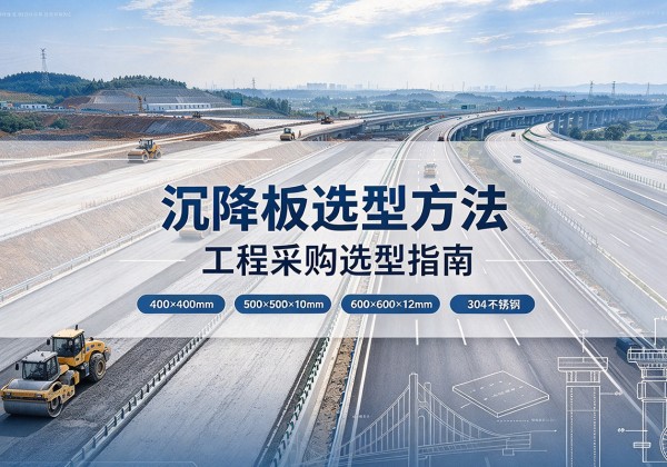 永嘉沉降板选择方法